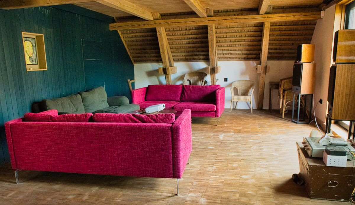 Common space by the studio