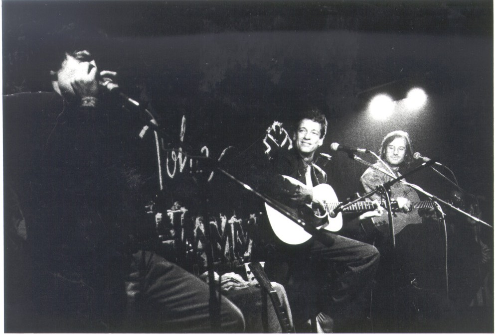 Jamming with John Hammond Jr., 1990