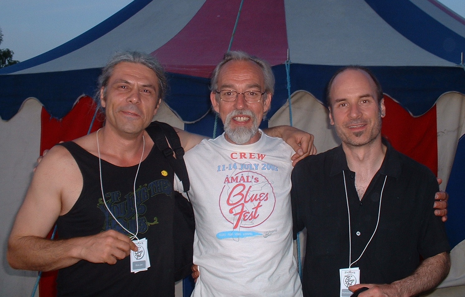 With Nils Lönnsjö, founder of Åmål Blues Festival