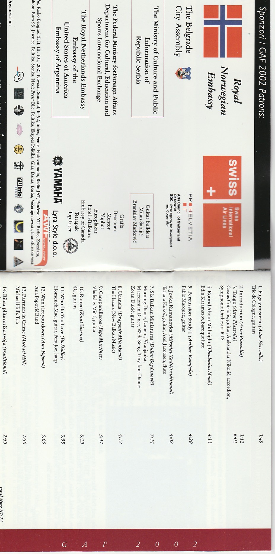 Booklet