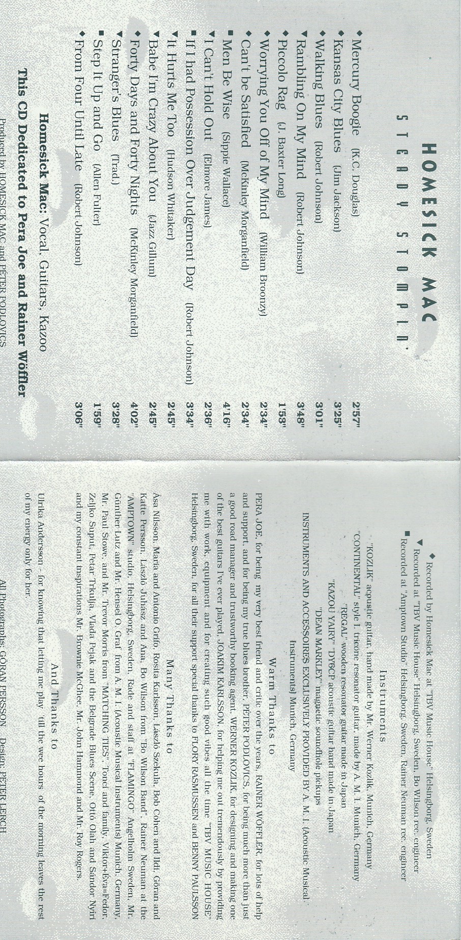 Booklet
