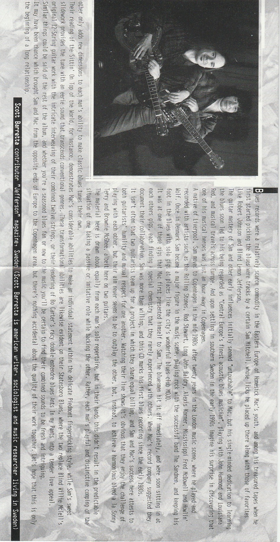 Booklet